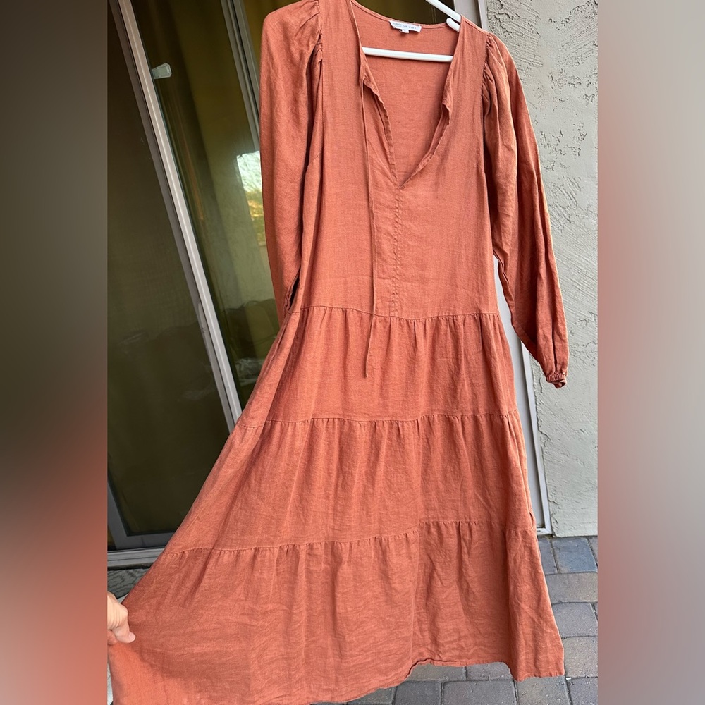 Anthropologie Little Lies Alicia Midi Dress